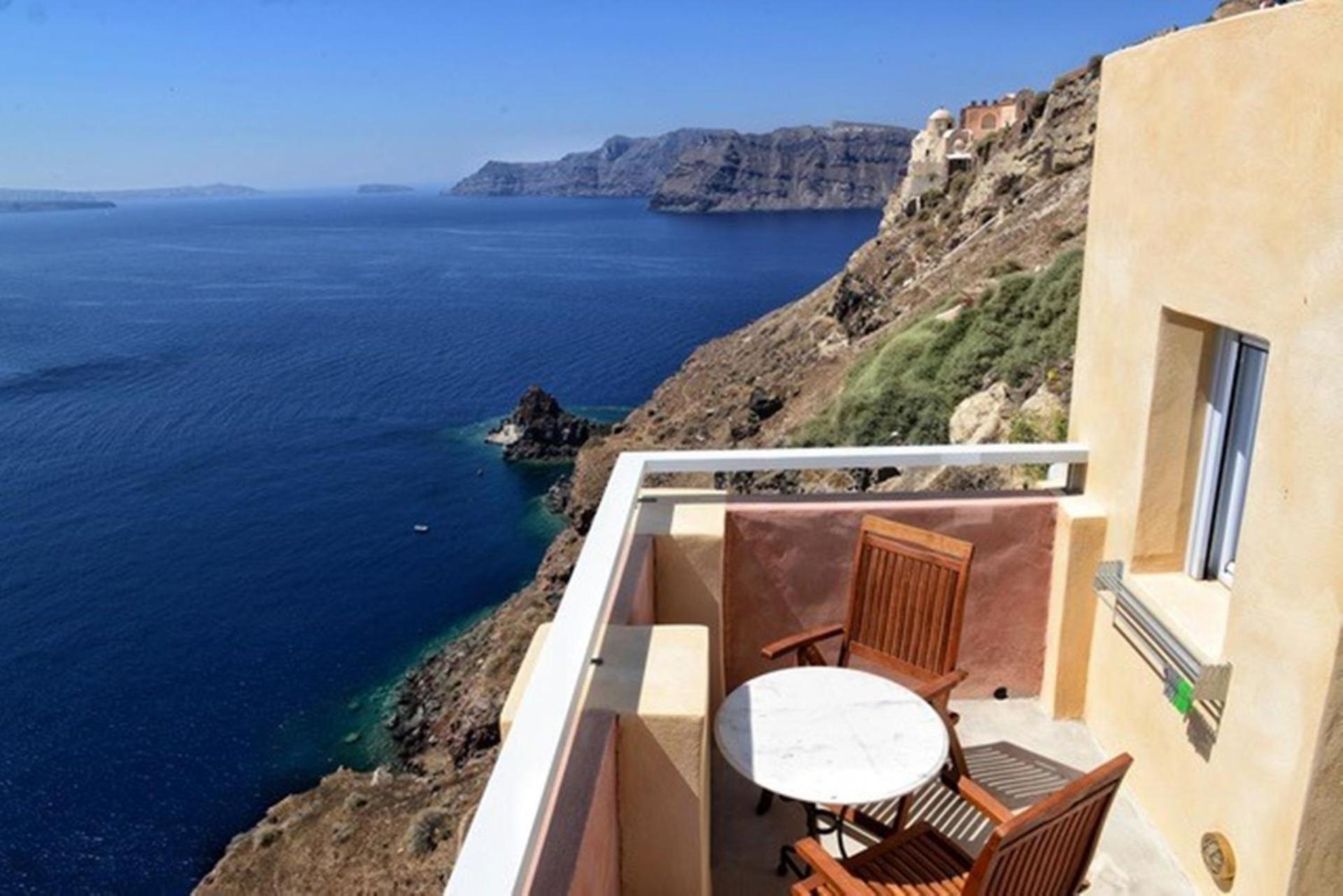 Villa Elegant Santorini House Graceful Caldera View-outdoor Hot Tub Oia Tholos (Santorini)